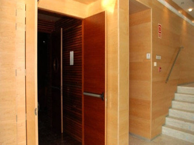 Wooden acoustic door